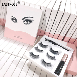 3D चुंबकीय eyelashes थोक मूल्य 5 टुकड़े बरौनी मैग्नेट चुंबकीय झूठी eyelashes - Product Image 3