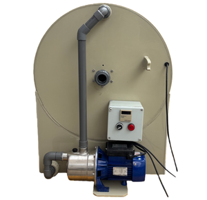 Filtre centrifuge à tambour en plastique SS316L, tamis 65 microns, capacité 10-200 m³/h, contrôle automatique par minuterie pour ferme piscicole <span class=keywords><strong>RAS</strong></span> Popagri DF100 - Product Image 6