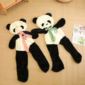 Venta al por mayor lindo suave Panda juguetes de peluche de fábrica sin relleno pieles de animales de peluche sin relleno Piel de animal de peluche - Product Image 2