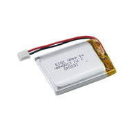 Polimer Litium Isi Ulang 103040PL 3.7V 1200Mah 103040 Baterai Lipo Kustom Baterai Lipo