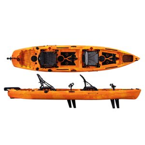 <span class=keywords><strong>Kayak</strong></span> de Pesca Portátil de Plástico de Alta Calidad Personalizado, Tipo Sit-on-Top, con Doble Pedal, para 2 Personas, 14 pies - Product Image 5