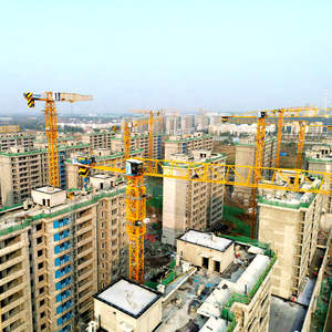 Grúa Torre Sin Cabina DAHAN QTZ125-6015 de 8/10 Toneladas, Motor de 200m, Grúa de Construcción de Alta Eficiencia para Renovación de Barrios en Binzhou - Product Image 4