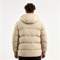 Service OEM personnalisé pour fournisseurs : Doudoune d'extérieur coupe-vent pour homme, veste décontractée pour homme, manteau d'hiver pour homme