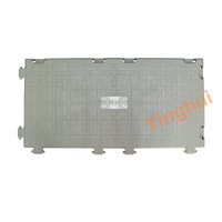 Tapis de protection d'herbe de revêtement de verrouillage extérieur T-03 plancher de tente portable plancher temporaire de concert de protection de gazon