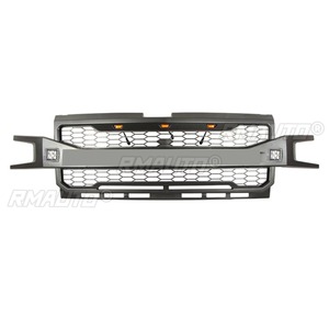 Grille de pare-chocs avant de voiture, grilles de course, calandre pour Chevrolet Solod 2019-2022, kit carrosserie, accessoires de voiture - Product Image 6