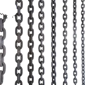 Wholesale lifting chain G80 iron chain G80 link chain for industry
