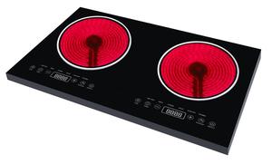智利秘鲁陶瓷炉双红外灶具双面板红外灶具智能触摸电陶瓷炉 - Product Image 3