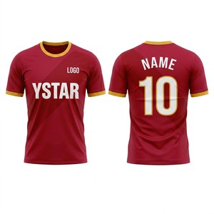 Jersey Sepak Bola Berkualitas Tinggi Bahan Mesh Bernapas Set Sepak Bola Pria Pakaian Olahraga Profesional Langsung dari Pabrik - Product Image 1