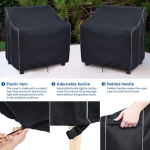 Housse <span class=keywords><strong>de</strong></span> salon extérieure imperméable <span class=keywords><strong>sur</strong></span> <span class=keywords><strong>mesure</strong></span> résistante aux UV pour patio 370cm X 210cm X 1m - Product Image 5