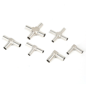 Ss316l thép không gỉ siêu cao độ tinh khiết phù hợp cánh tay dài mông hàn phù hợp 3/8 "-1/2" chất lượng cao OEM ODM Tees/<span class=keywords><strong>Cross</strong></span>/Khuỷu Tay - Product Image 6