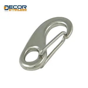 Hardware products SS304 SS316 High quality service high-standard stainless steel Spring Gate Snap Hook