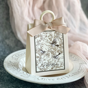 Nouvelle mode oiseau <span class=keywords><strong>Vintage</strong></span> français Sen série vert Champagne vin rouge Texture mariage cadeau boîte à <span class=keywords><strong>sucre</strong></span> - Product Image 5