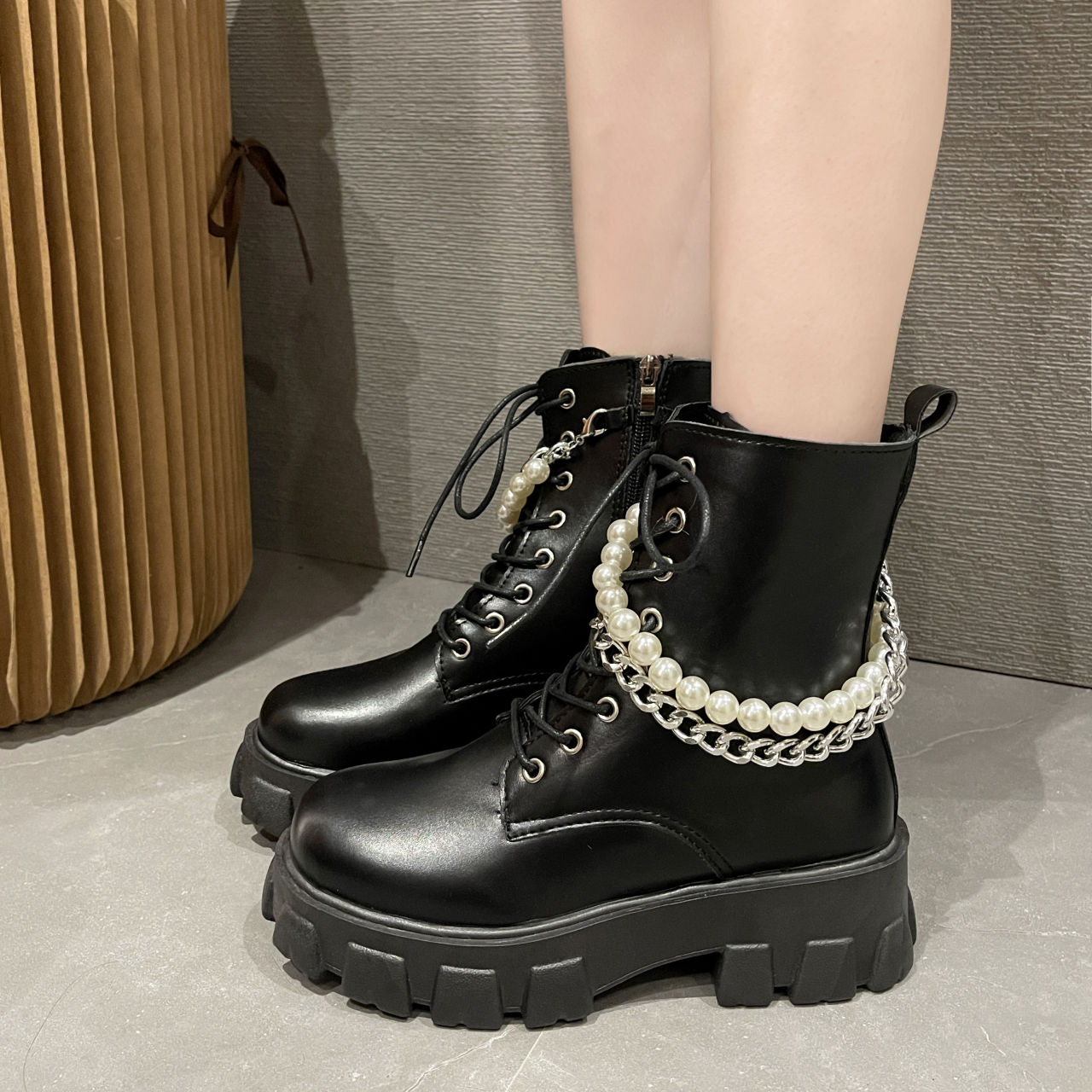 Womens Boots Chunky Work Boots The Roadster Lifestyle Women Block