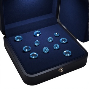 พลอยโทแพซลอนดอนบลูธรรมชาติขายส่งสำหรับทำเครื่องประดับ - Product Image 2