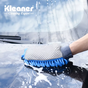 Kleaner <span class=keywords><strong>Gant</strong></span> de lavage de voiture en <span class=keywords><strong>microfibre</strong></span> de chenille <span class=keywords><strong>multi</strong></span>-usages <span class=keywords><strong>Gant</strong></span> de nettoyage de voiture de haute qualité - Product Image 6