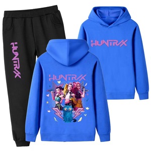 เสื้อฮู้ดพิมพ์ลาย 3 มิติ ลาย K-Pop Demon Hunters สุดฮิต แบบสั่งทำได้ ชุดเสื้อและกางเกงวอร์มแฟชั่นลำลองสปอร์ต - Product Image 5
