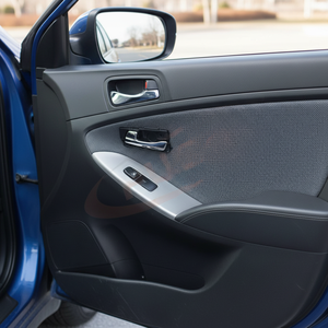 Manija de Puerta Interior Delantera Izquierda Cromada sin Marco para Hyundai Accent Blue 2012, 82610-1r000, 2 Años de Garantía - Product Image 3