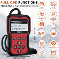 Analyseur de moteur V410 12V, diagnostic de panne automobile, lecteur de code OBD2 avec WIFI, outil de diagnostic automobile