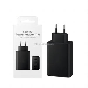 Factory Price 3 Ports US Fast Charging Wall Charger EP-T6530 High Quality Type C Charger Set for <strong>Samsung</strong> <strong>S22</strong> 21 20 UK <strong>Plug</strong> 3 Pin - Product Image 5