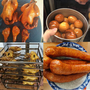 Industrial profesional humo <span class=keywords><strong>pollo</strong></span> hacer máquina pescado carne pavo R <span class=keywords><strong>horno</strong></span> casa - Product Image 6