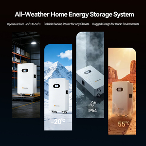 Batería de Iones de Litio de 51.2V y 15Kwh con 8000 Ciclos, Batería de Almacenamiento de Energía Solar, Batería de Pared de 48V y 300Ah LiFePO4 - Product Image 4