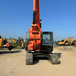 Escavatore <span class=keywords><strong>Hitachi</strong></span> <span class=keywords><strong>ZX135US</strong></span> Usato Originale Giapponese con Rotazione a Zero, Buone Condizioni, Prestazioni Stabili, Basso Consumo di Carburante - Product Image 2