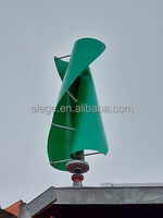 Éolienne à axe vertical à hélices en spirale, générateur éolien Maglev, certifiée CE, pales en fibre de verre, système d'alimentation à tension personnalisable