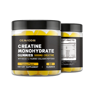 Gomme Monoidrato per Uomini e Donne - con <span class=keywords><strong>BCAA</strong></span>, Peptidi di Collagene, L-Taurina, Vitamina B12, D3, Creatina, Senza Glutine, ad Alto Contenuto Proteico per Adulti - Product Image 3