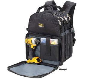 BSCI Factory 1132 75-Pocket <b>Tool</b> <b>Backpack</b> Heavy Duty Wholesale - Product Image 4