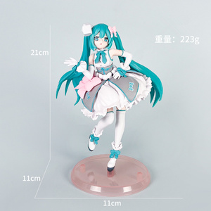 Cubo de Caramelo Estrella de 21 CM en 2 Colores, Versión de Pie Figura de Miku, Linda Figura de Anime en PVC, Estatua Coleccionable, Juguete de Regalo - Product Image 4