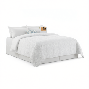 Juego de Cubrecamas Reversibles DB de Verano, 3 Piezas, Cubrecama King/Queen Size, Estampado Jacquard, Ropa de Cama para Dormitorio - Product Image 1