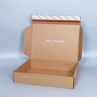 Boîtes d'emballage pour vêtements en carton rigide E Flute recyclable avec logo personnalisé, boîtes d'expédition pour chaussures