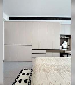 Armoire de chambre intégrée : coiffeuse avec rangement, dressing et salle de maquillage combinés - Product Image 3