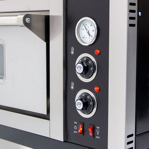 <span class=keywords><strong>Horno</strong></span> comercial de acero inoxidable para hornear Pizza, PZG-601, 13 pulgadas, a Gas, a la venta - Product Image 5