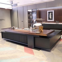Table de bureau exécutive moderne en forme de L extensible de haute qualité, respectueuse de l'environnement, facile à assembler, en bois, certifiée CE, garantie 6 ans
