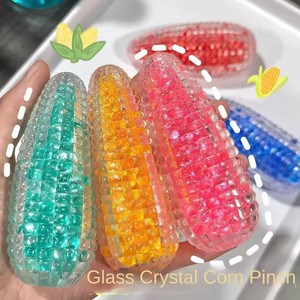 Jouet de perles colorées à remontée lente, super douces, à rebond lent, simulées, portables, élastiques, pour enfants - Product Image 2