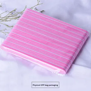 Elmas şeklindeki sünger tırnak törpüsü çift taraflı 80 # Grit 10-Piece tırnak şekillendirme ve parlatma aracı seti - Product Image 6