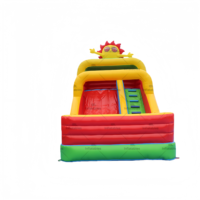Thème Soleil de Haute Qualité pour Château Gonflable, Conception Amusante pour Enfants, Fête en Jardin Extérieur, Aire de Jeux, Location Commerciale, PVC