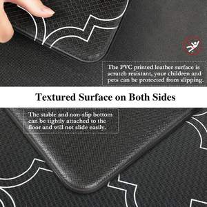 Tapis anti-fatigue en PVC rembourré doux pour sol de cuisine Tapis de yoga pour animaux de compagnie Tapis de porte intérieur imperméable personnalisé et antidérapant Confortable - Product Image 5
