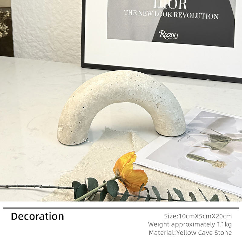 Texture marbre jaune clair/20*5*10cm