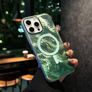 เคสโทรศัพท์กันกระแทกสีลูกกวาดสำหรับ <span class=keywords><strong>iPhone</strong></span> 11 12 PRO MAX XR XS x <span class=keywords><strong>SE</strong></span> <span class=keywords><strong>2020</strong></span> 7 8 PLUS ฝาหลังชาร์จแบบไร้สาย - Product Image 3