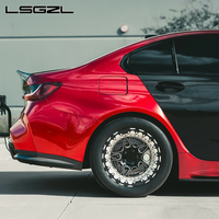 Jantes LSGZL forgées sur mesure Beadlock 17 18 19 20 pouces 5x114.3 5x120 6x139.7 pour F150 Mustang Audi R8 GTR R35 Drag Racing Car Wheel