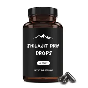 ฉลากส่วนตัว OEM แฮลท์แคร์พลัสผู้ชายสุขภาพแคปซูลสมุนไพร Shilajit