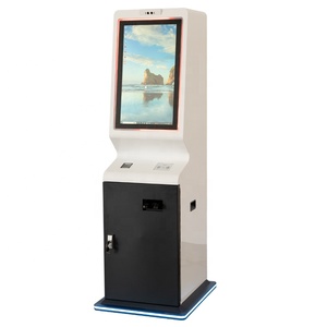 Kiosque de paiement libre-service avec écran tactile de 32 pouces, lecteur RFID, portefeuille électronique et distributeur automatique de billets - Product Image 1