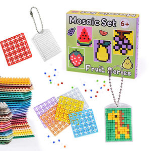 Set de Arte Creativo DIY de Mosaico de Píxeles Personalizado de la Serie Frutas, Crea Tu Propio Obra de Arte, Regalo Educativo - Product Image 4