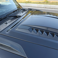 Haute qualité JETOUR TRAVELER noir brillant capot Scoop luxe tubulaire 3M Installation nouvelle pièce d'auto pour Jetour T2 SUV