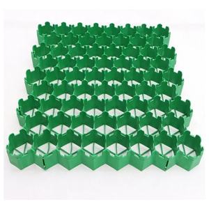 Poids léger moderne de grille de remplissage de <span class=keywords><strong>gravier</strong></span> de verrouillage résistant pour des normes de pente de jardin ASTM Force de chargement 100-150t/m2 - Product Image 2