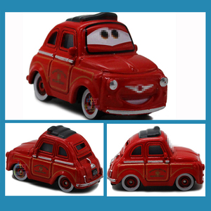 Diecast Toy Car Red Metal <b>Mini</b> Vehicle 1:55 <b>Scale</b> Friction Powered Unisex for Kids 5 to 7 Years - Product Image 1