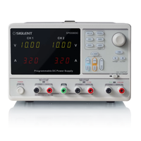 Alimentation CC programmable Siglent SPD3303C, 3 canaux, 30V 3A, triple sortie, source d'alimentation de laboratoire réglable