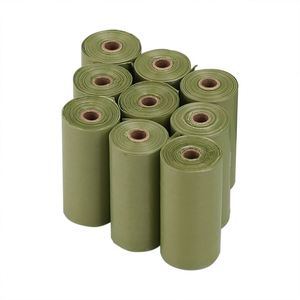 Wholesale Biodegradable Corn Starch Waste Bag Leak-Proof Trash Bag Extra Thick and Strong Gog Poop Bag - Product Image 4